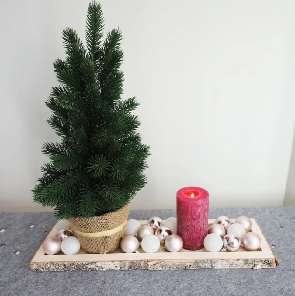 Deko-Holztablett Rechteck 50X15X2,5Cm