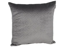 Dekokissen Heaven In Steppoptik 40X40Cm Grau