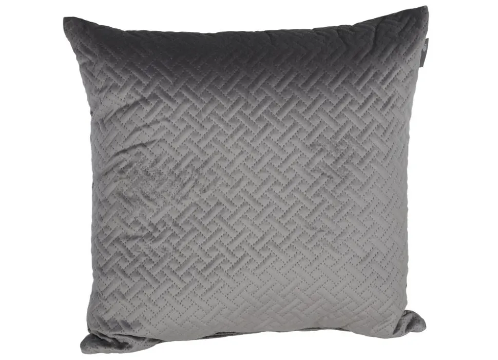 Dekokissen Heaven In Steppoptik 40X40Cm Grau