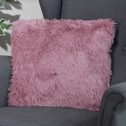 Dekokissen Willi Mit Fransen 45X45Cm Altrosa