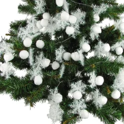 Deko-Set Schneeballe Und Schneeflocken 72-Teilig
