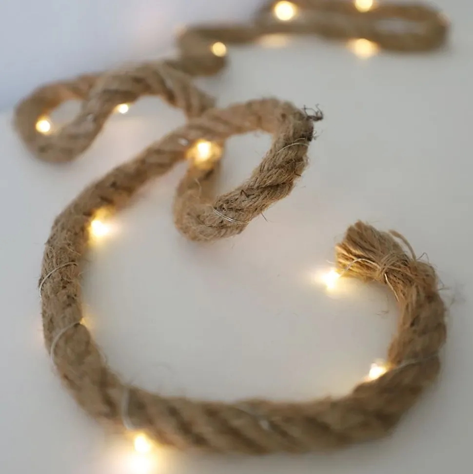 Deko-Tau Lichterkette Mit 30 Leds Warmweis