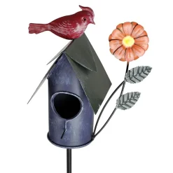 Deko-Vogelhauschen Mit Gartenstecker