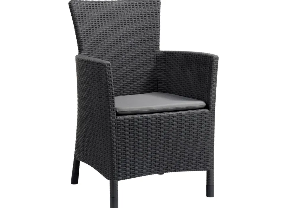 Dining Chair Iowa Graphit Mit Sitzkissen