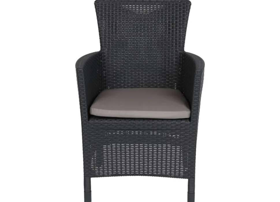 Dining Chair Iowa Graphit Mit Sitzkissen