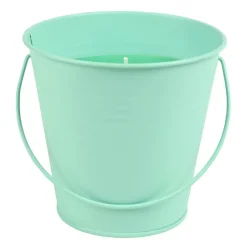 Duftkerze Citronella Im Bunten Zinktopf 11X10Cm