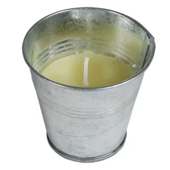 Duftkerze Citronella Im Zinktopf 7X7Cm