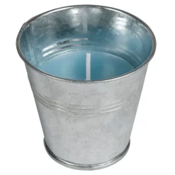 Duftkerze Citronella Im Zinktopf 7X7Cm