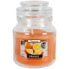 Duftkerze Im Glas Mit Aromadeckel 120G Orange