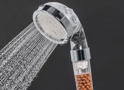 Duschkopf Spa Mit Mineralperlen Und 3 Wasserstrahl-Modi