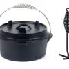 Dutch Oven Aus Gusseisen 25X10Cm 4,3 Liter