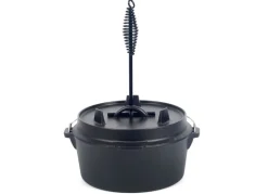 Dutch Oven Aus Gusseisen 25X10Cm 4,3 Liter