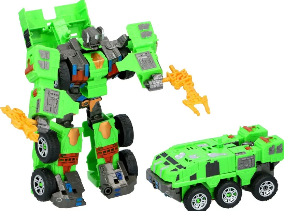 Eddy Toys Transformer-Roboterauto 2In1