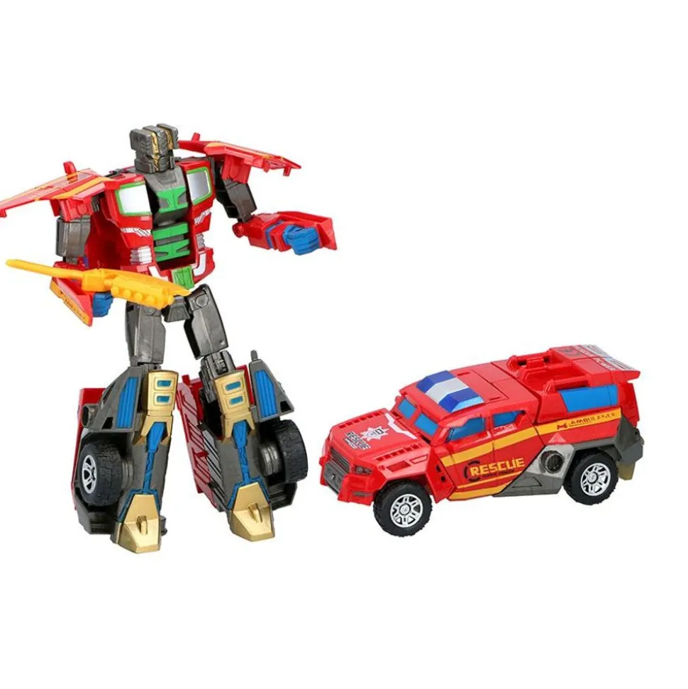 Eddy Toys Transformer-Roboterauto 2In1