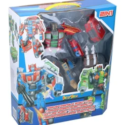 Eddy Toys Transformer-Roboterauto 2In1