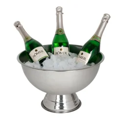 Edelstahl-Champagnerkuhler 40,5X24,5Cm