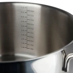 Edelstahl-Fleischtopf 5,8 Liter
