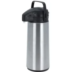 Edelstahl-Pumpthermoskanne 1,8 Liter