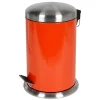 Edelstahl-Treteimer 12L Orange