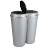 E&K Duo-Bin-Abfalleimer 2X 25L