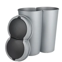 E&K Duo-Bin-Abfalleimer 2X 25L
