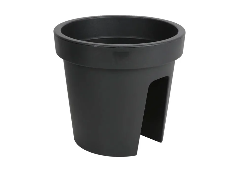 E&K Gelander-Pflanztopf 27,5Cm Anthrazit