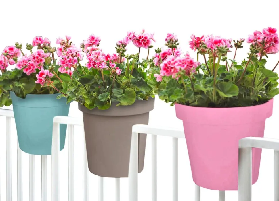 E&K Gelander-Pflanztopf 27,5Cm Anthrazit