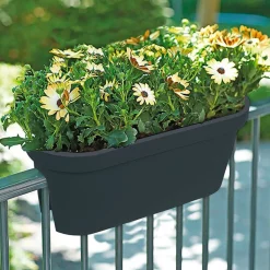E&K Gelander-Pflanztopf 59Cm Anthrazit
