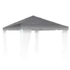 Ersatzdach Fur Luxus-Pavillon Triangel Anthrazit