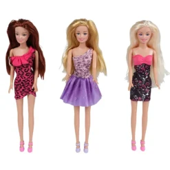 3 Fashionpuppen Glamour Girl 29Cm