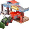 Fendt Bauernhof-Spielset Mit Traktor, Scheune Und Viel Zubehör