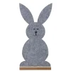 Filz-Dekofigur Osterhase 62Cm Hellgrau