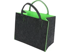 Filz-Einkaufstasche Mit Farbkontrast 35X20X28Cm