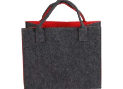 Filz-Einkaufstasche Mit Farbkontrast 35X20X28Cm