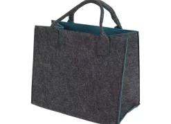 Filz-Einkaufstasche Mit Farbkontrast 35X20X28Cm
