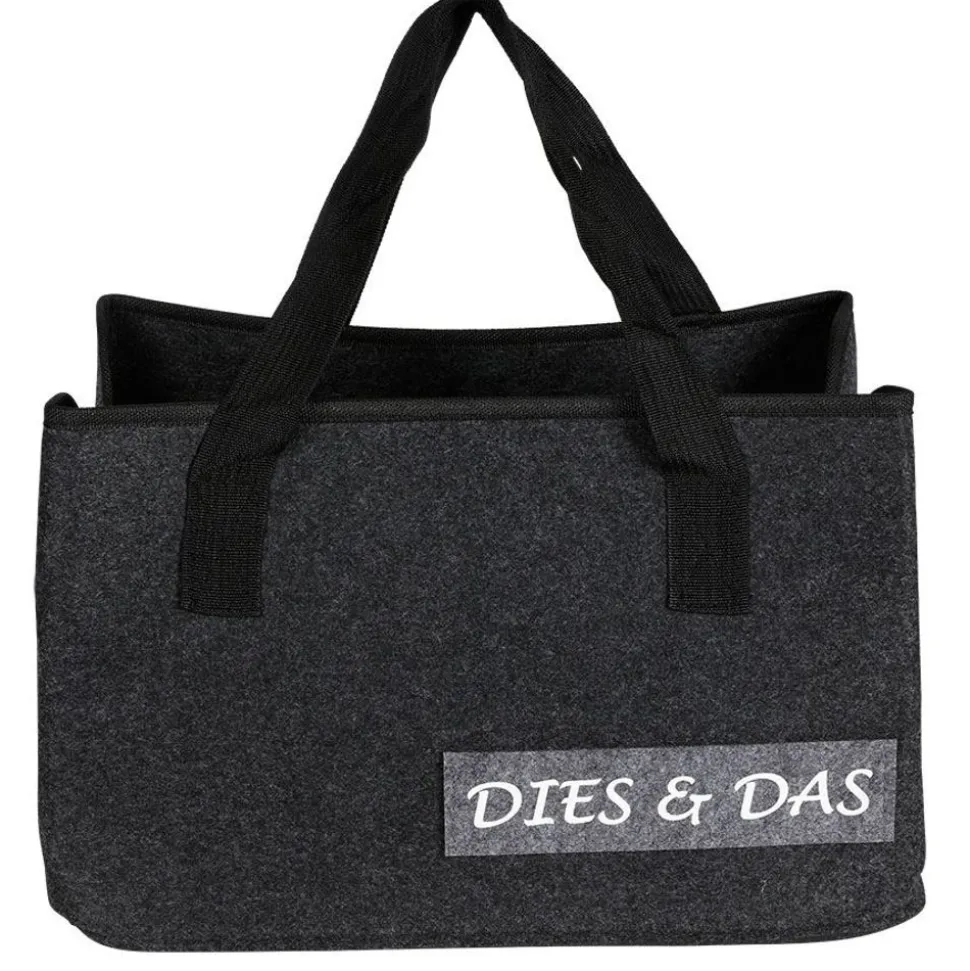 Filztasche Mit Applikation 40X25,5X26,5Cm