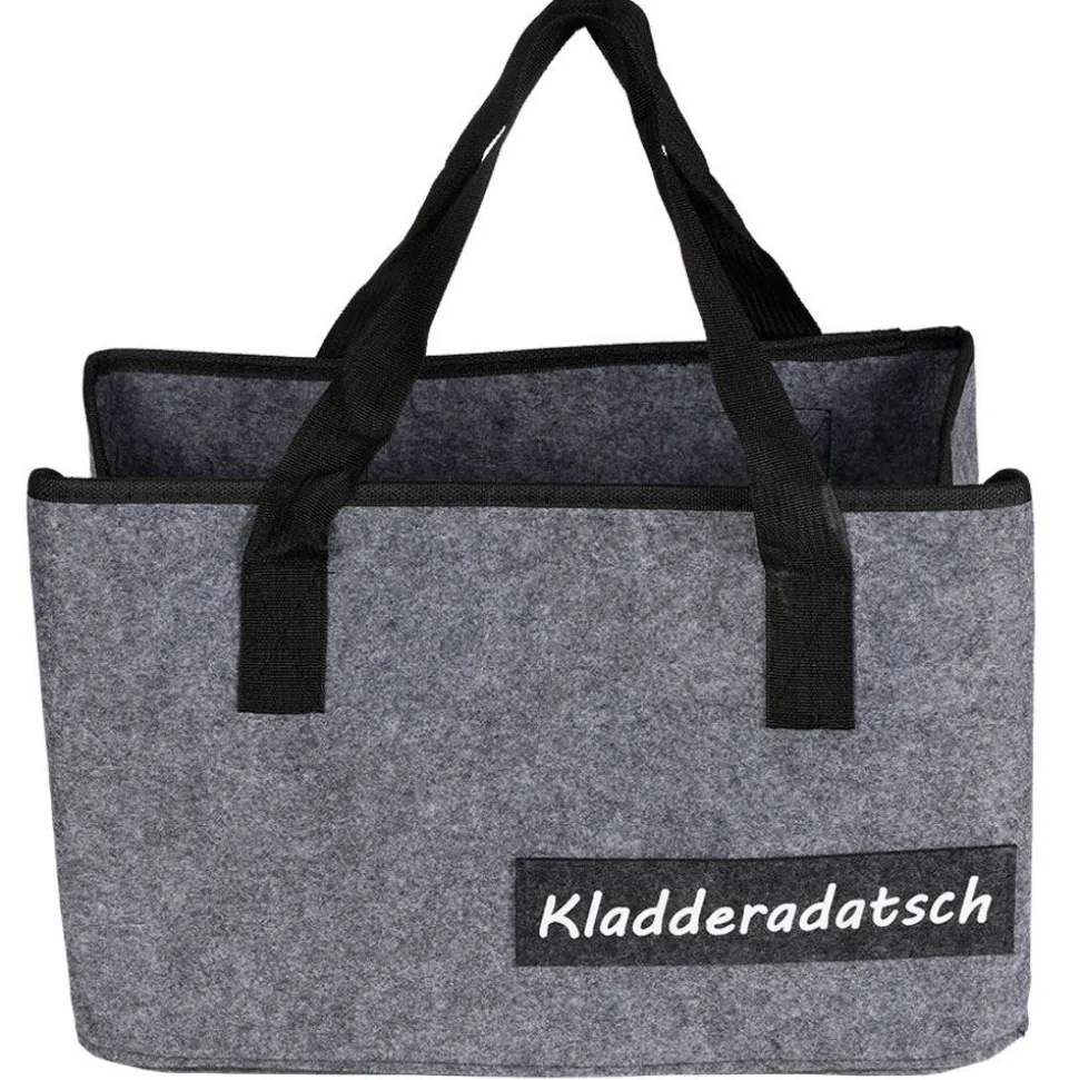 Filztasche Mit Applikation 40X25,5X26,5Cm