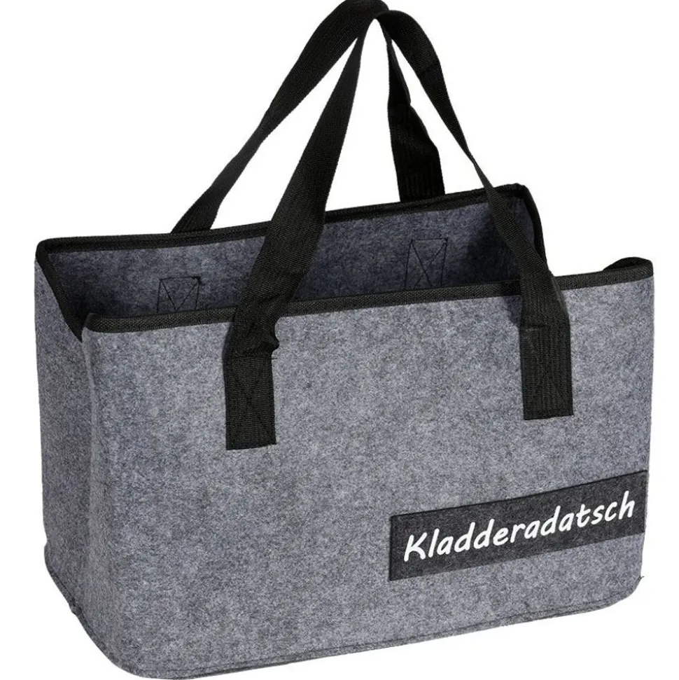 Filztasche Mit Applikation 40X25,5X26,5Cm