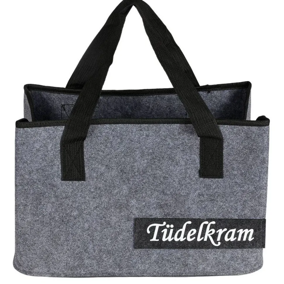 Filztasche Mit Applikation 40X25,5X26,5Cm