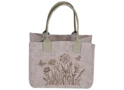 Filztasche Mit Fruhlingsmotiv 24X14,5X30Cm