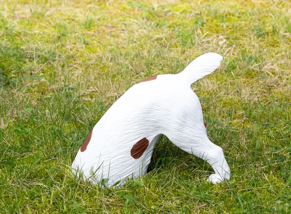 Gartenfigur Grabender Hund 29X17,5X24Cm