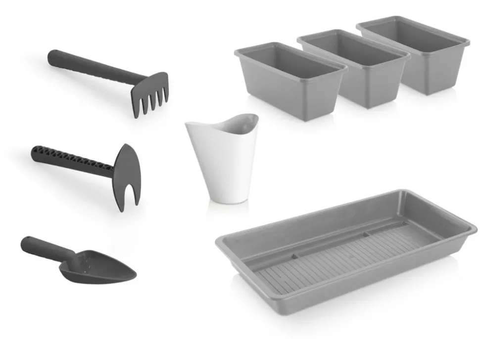 Garten-Set Mit Werkzeug Und Giesbecher
