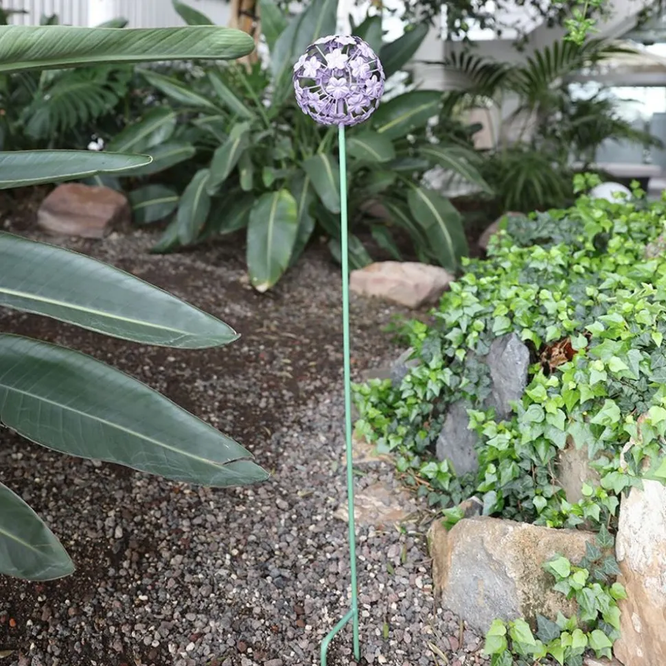 Gartenstecker Hortensie Lila 100Cm