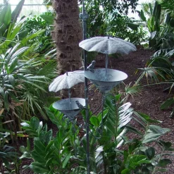 Gartenstecker Vogeltranke