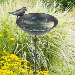 Gartenstecker Vogeltranke 83Cm
