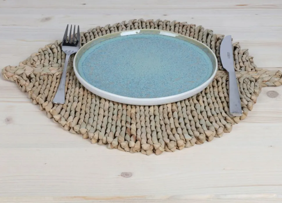 Geflochtenes Platzset Leaf 41X37Cm