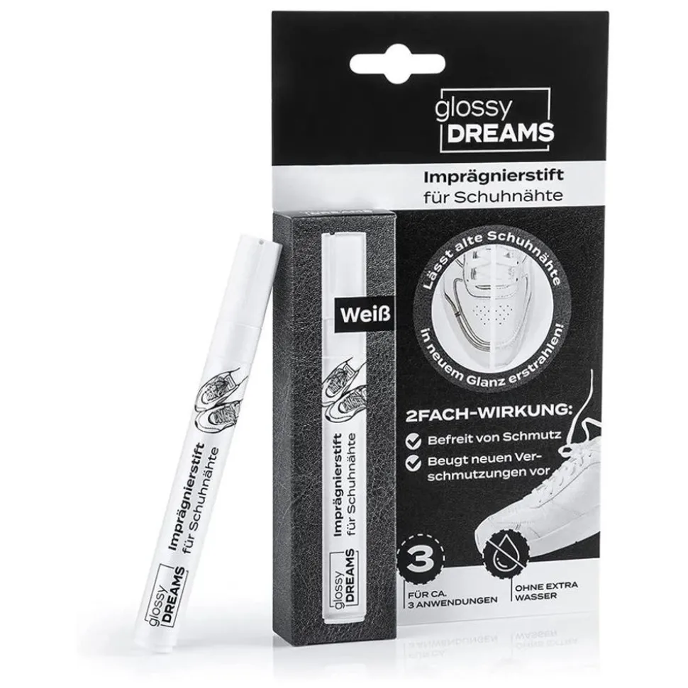 Glossydreams Impragnierstift Fur Schuhnahte 8Ml Weis