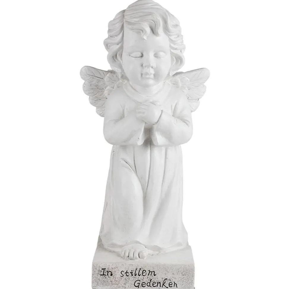 Grabfigur Engel In Stillem Gedenken 56Cm