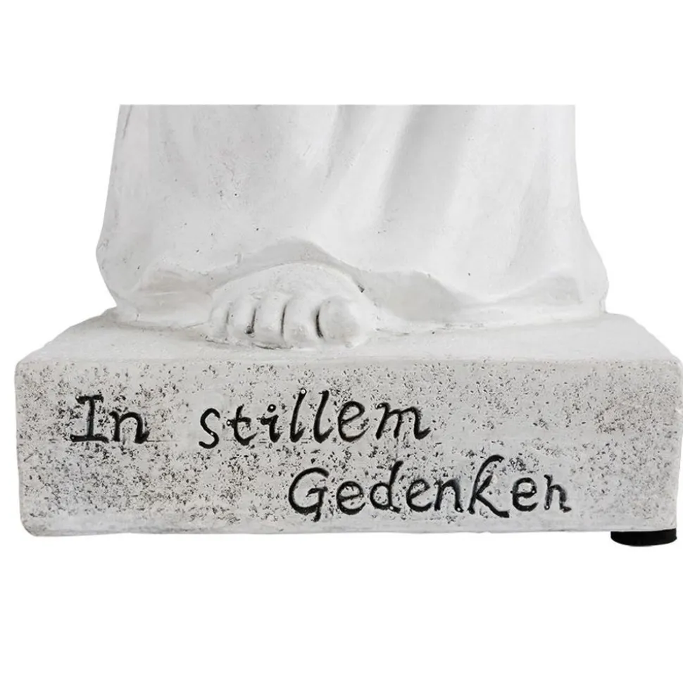 Grabfigur Engel In Stillem Gedenken 56Cm