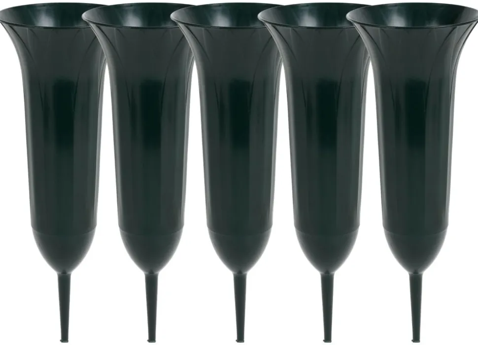 Grabvase 31Cm Grun